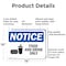 Signmission Food And Drink Only, 14 in W x Rectangle, Aluminum OS-2PACK-NS-A-1014-L-12816 - alternate 6